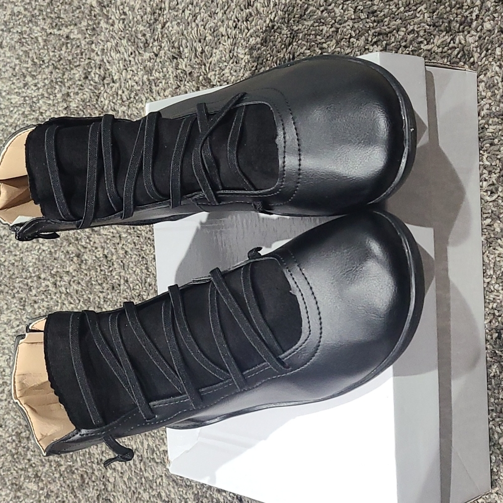 SHEIN High tip shoes, black CN41 (9)